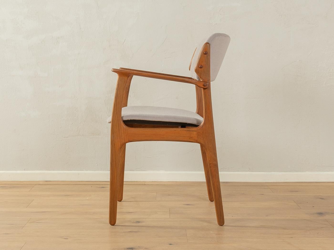 Danish Erik Buch armchair for Oddense Maskinsnedkeri For Sale
