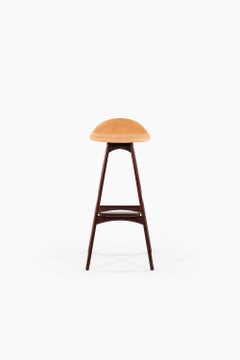 Erik Buch Bar Stools Model Od-61 by Oddense Møbelfabrik in Denmark