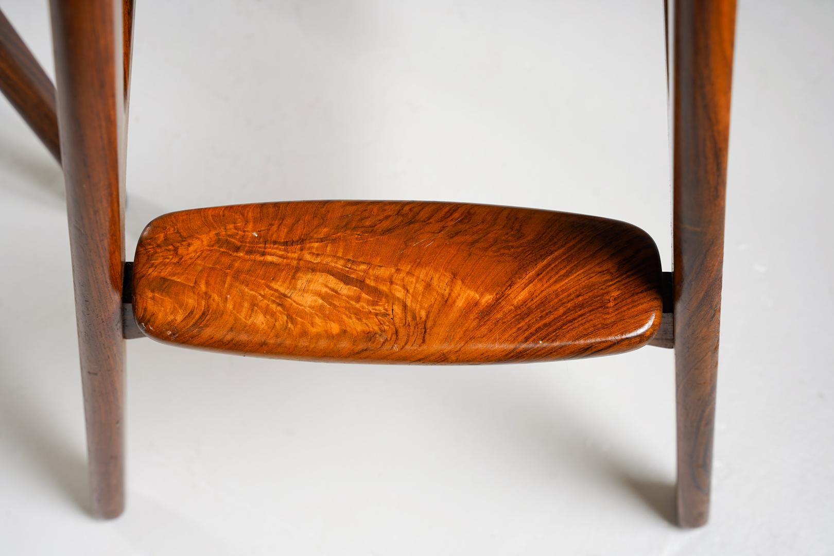 Erik Buch Bar Stools Model OD-61 for Odense Møbelfabrik, Denmark, 1960s For Sale 3