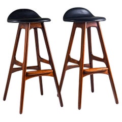 Erik Buch Bar Stools Model OD-61 for Odense Møbelfabrik, Denmark, 1960s