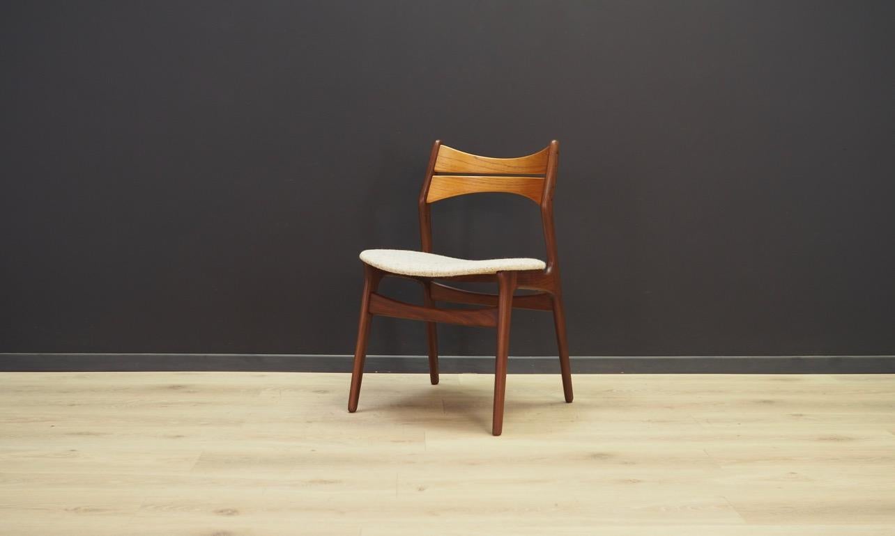Fabric Erik Buch Chairs Danish Design Classic Retro