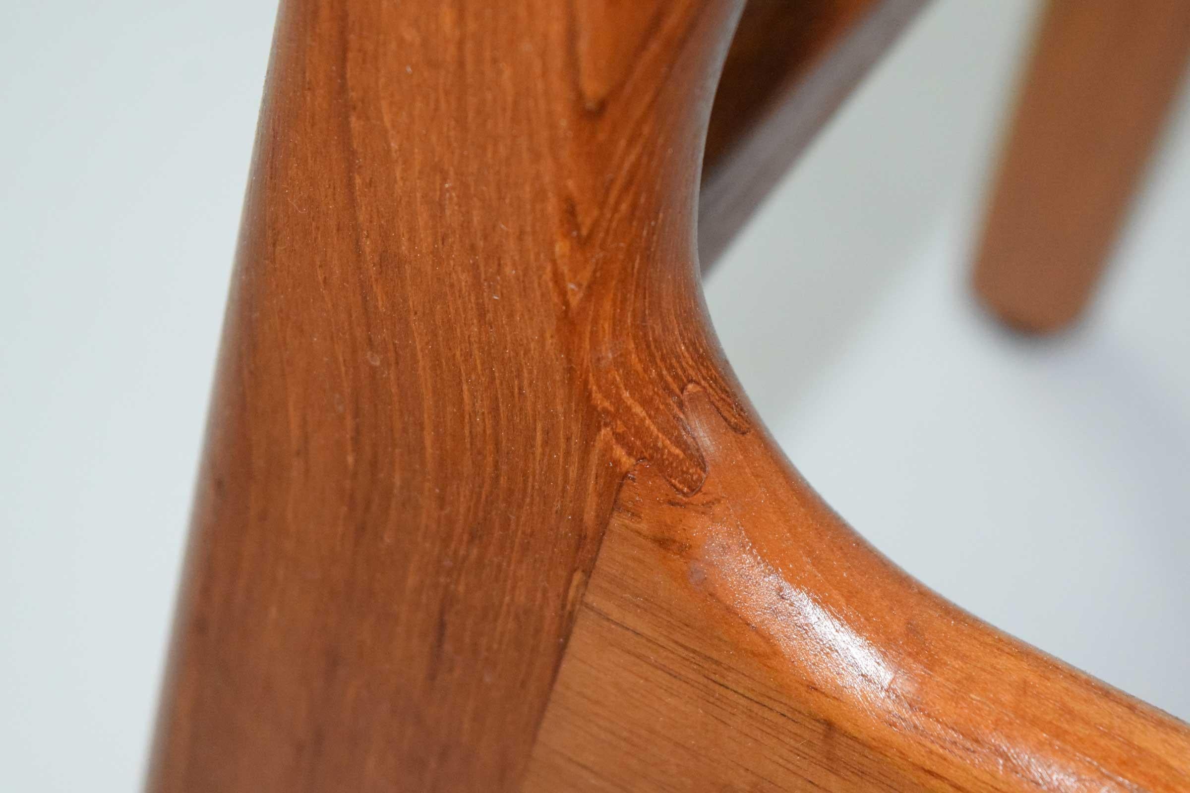 Erik Buch Counter Height Bar Stools in Teak 3