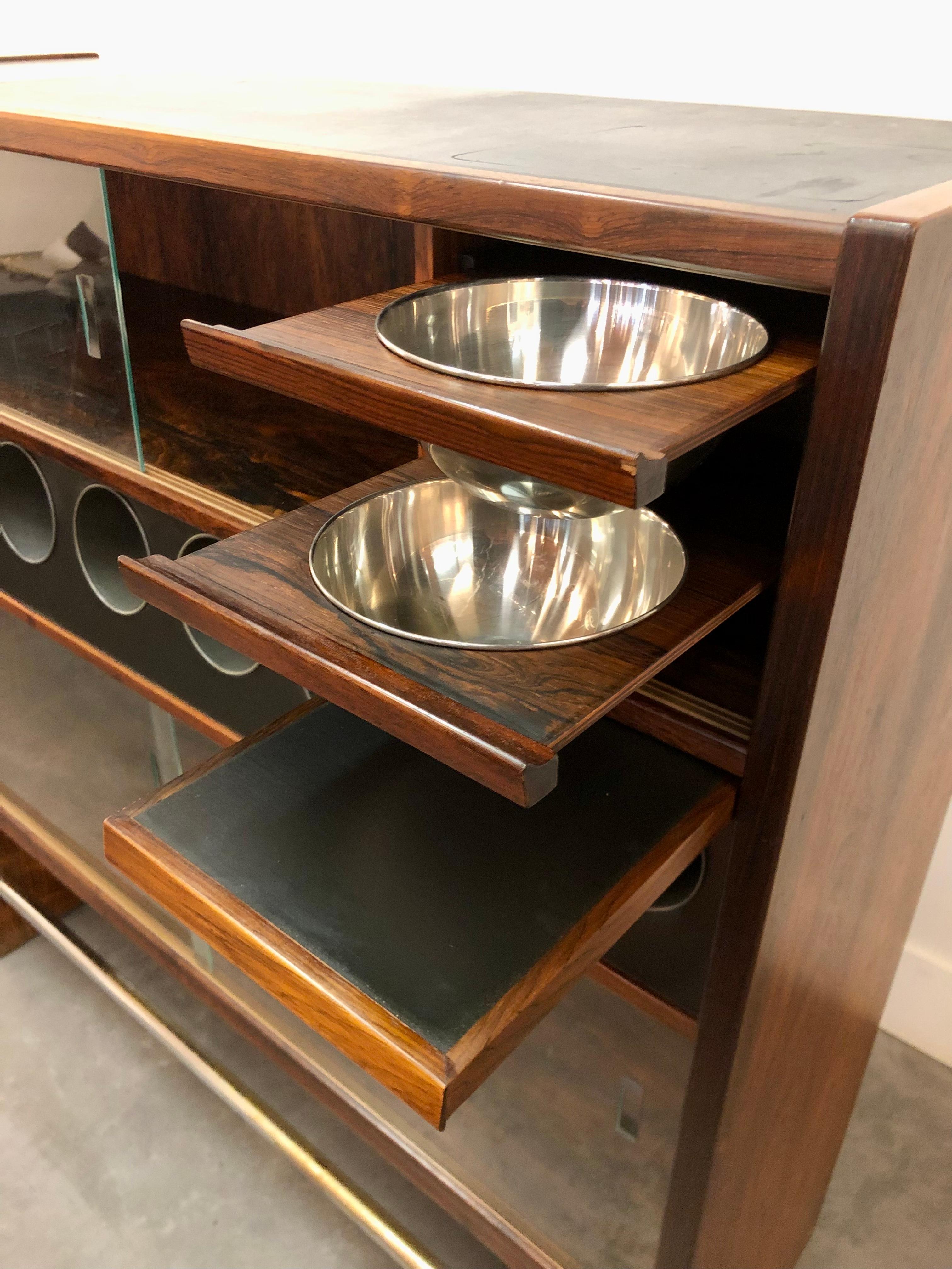 Erik Buch, Danish Bar 1960 Rosewood at 1stDibs