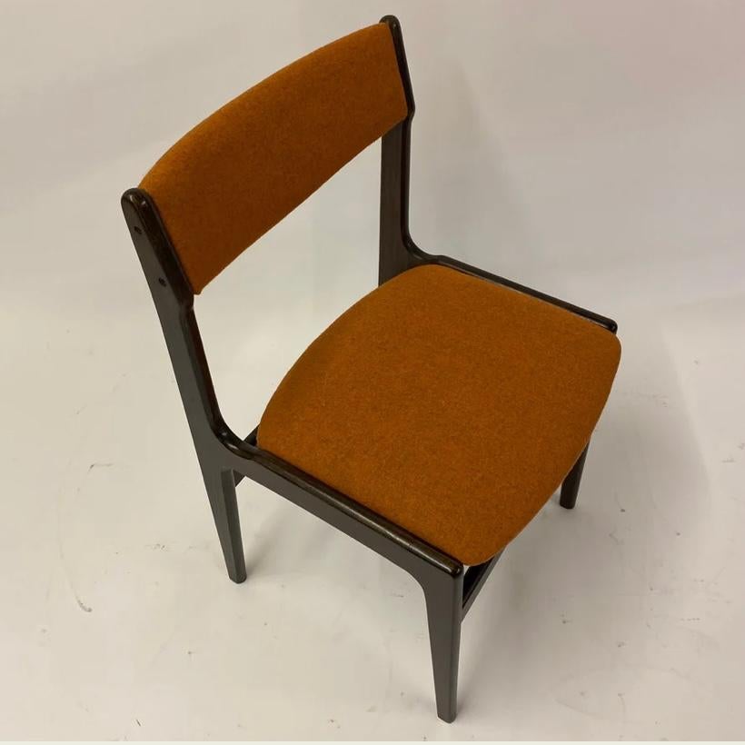 Mid-20th Century Erik Buch Dining Chairs Danish For Sale