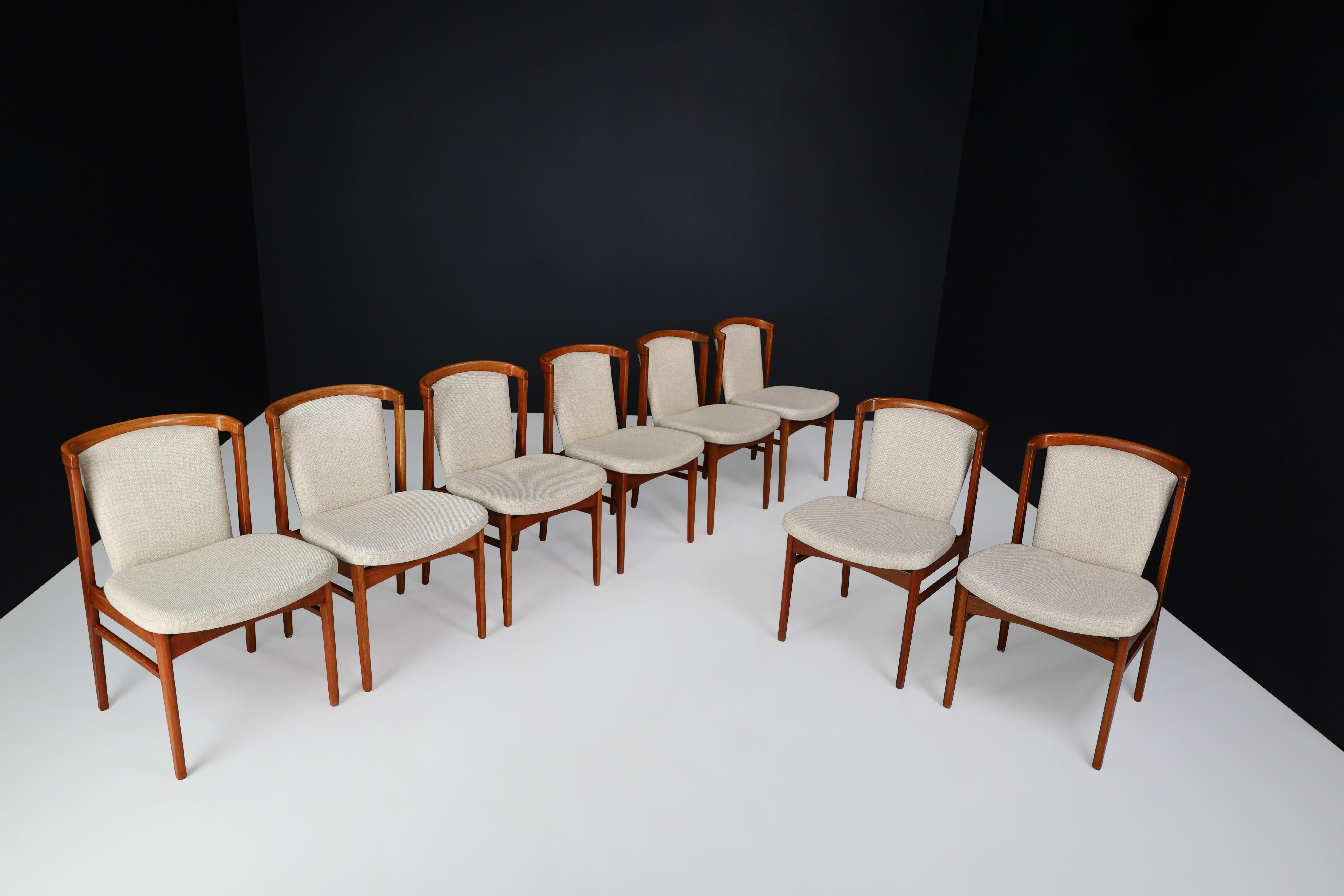 Erik Buch Dining Chairs for Orum Mobler, Denmark, 1960s For Sale 3