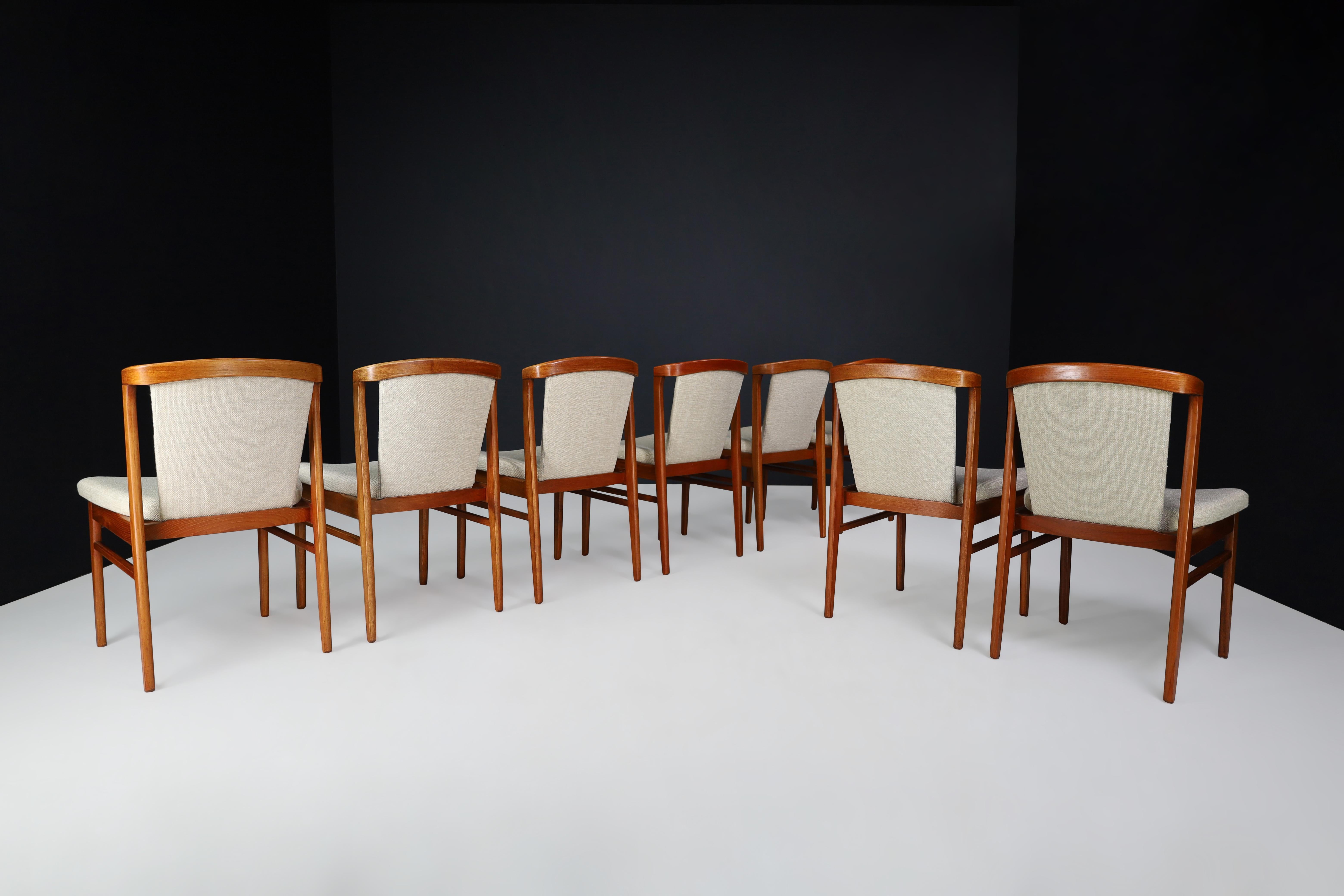 Danish Erik Buch Dining Chairs for Orum Mobler, Denmark, 1960s For Sale