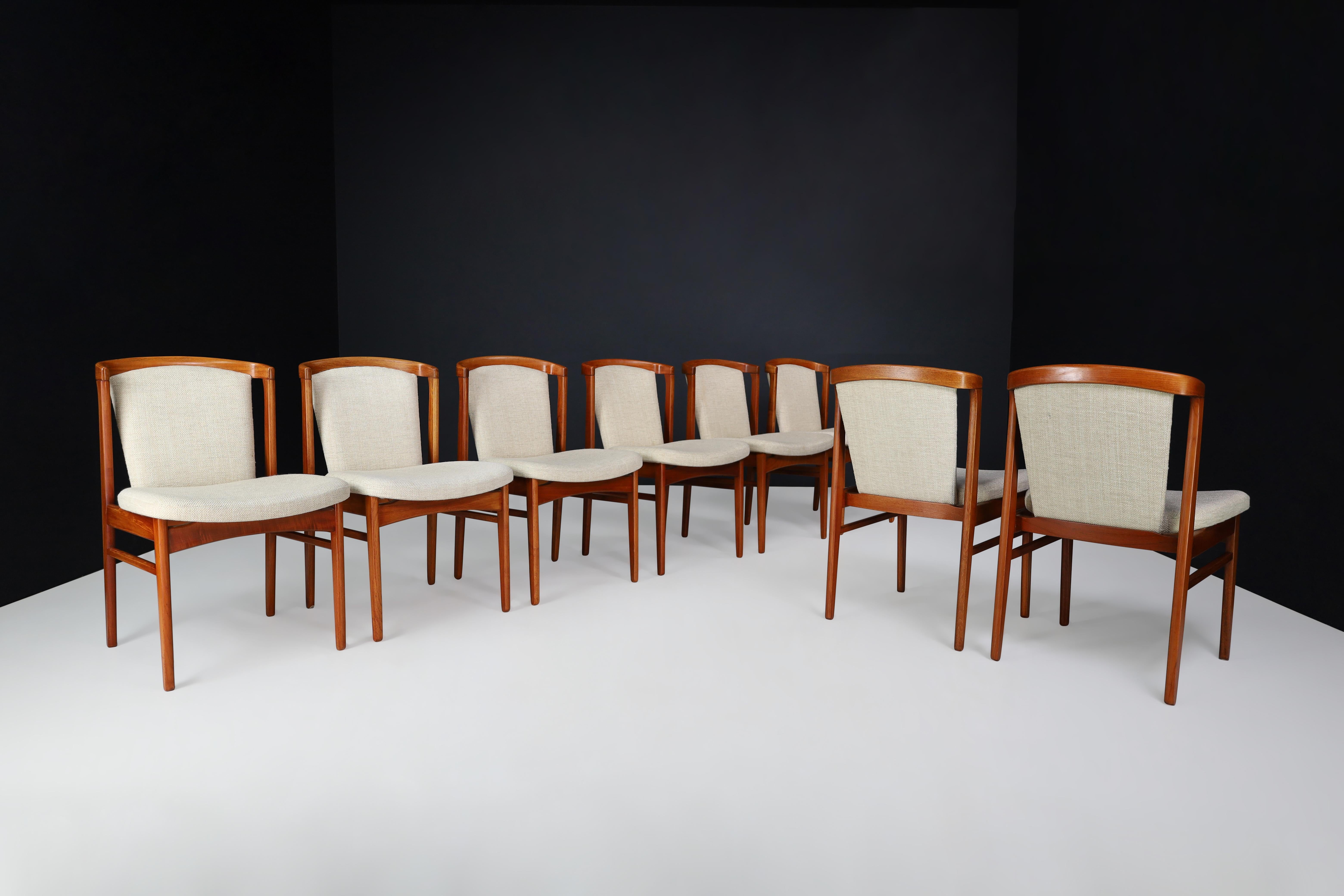 20th Century Erik Buch Dining Chairs for Orum Mobler, Denmark, 1960s For Sale