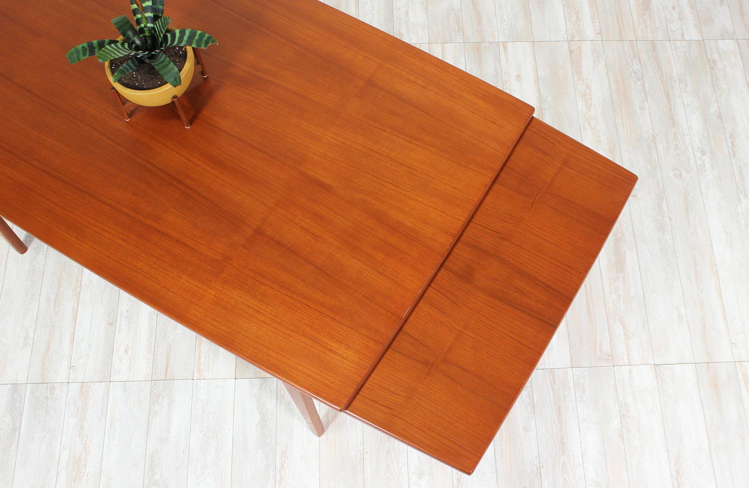 Teak Erik Buch Dining Table for Funder-Schmidt & Madsen