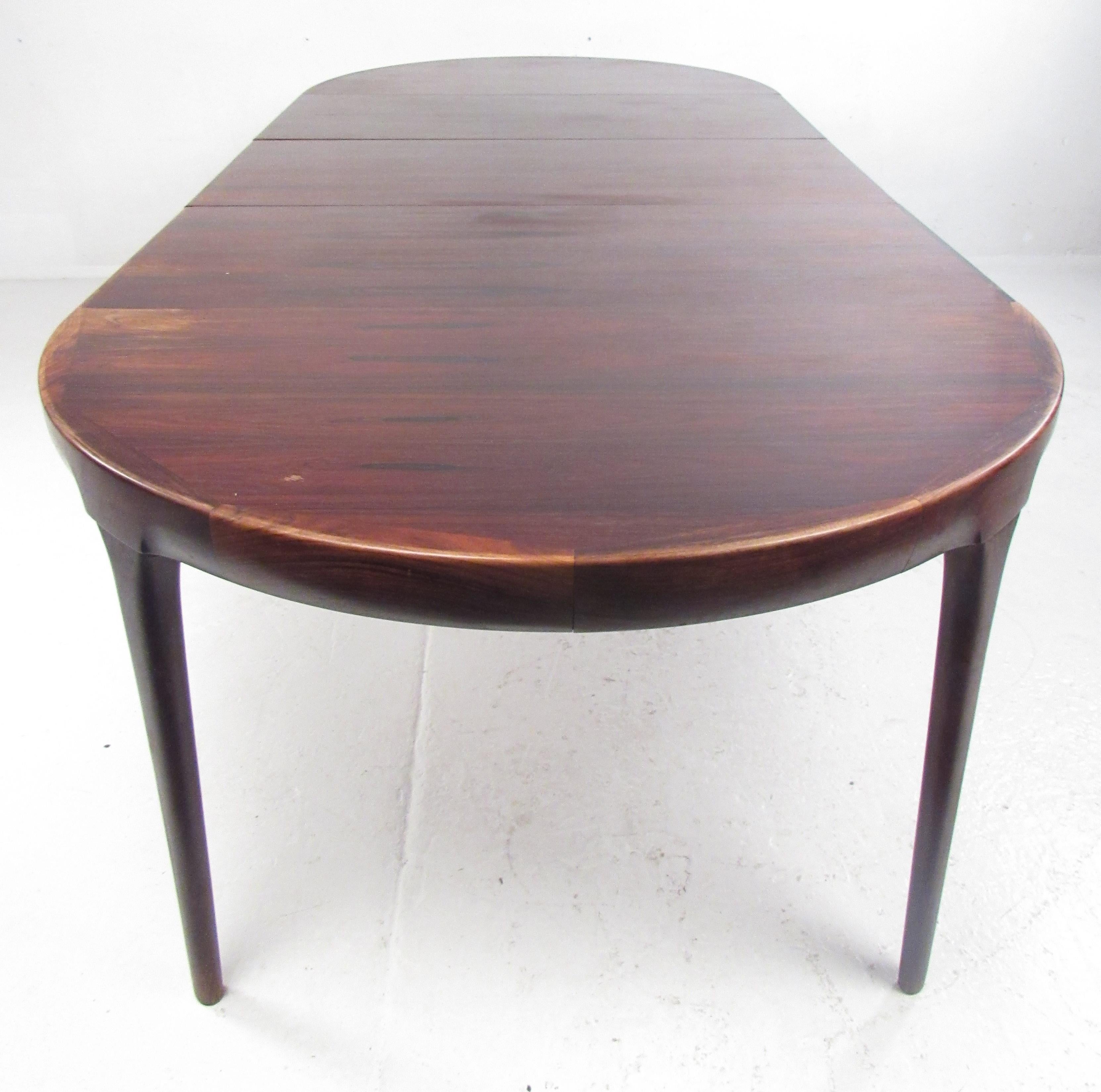 solid rosewood dining table