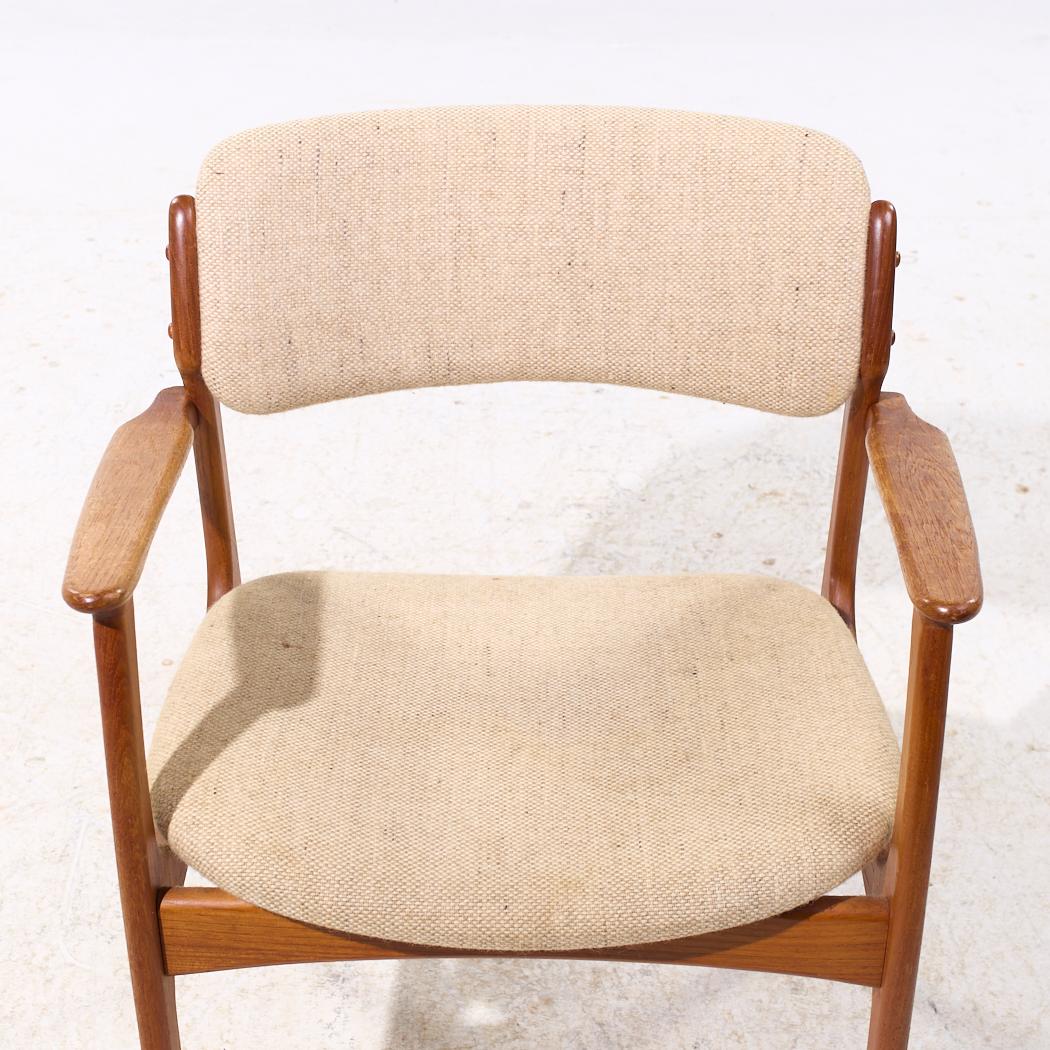 Erik Buch Dänische Teakholz-Esszimmerstühle aus der Mitte des Jahrhunderts - 6er-Set im Angebot 11
