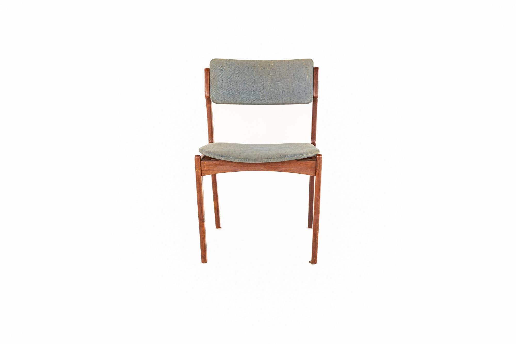 Erik Buch Mid-Century Teak Dining Chairs, Set of 8 7