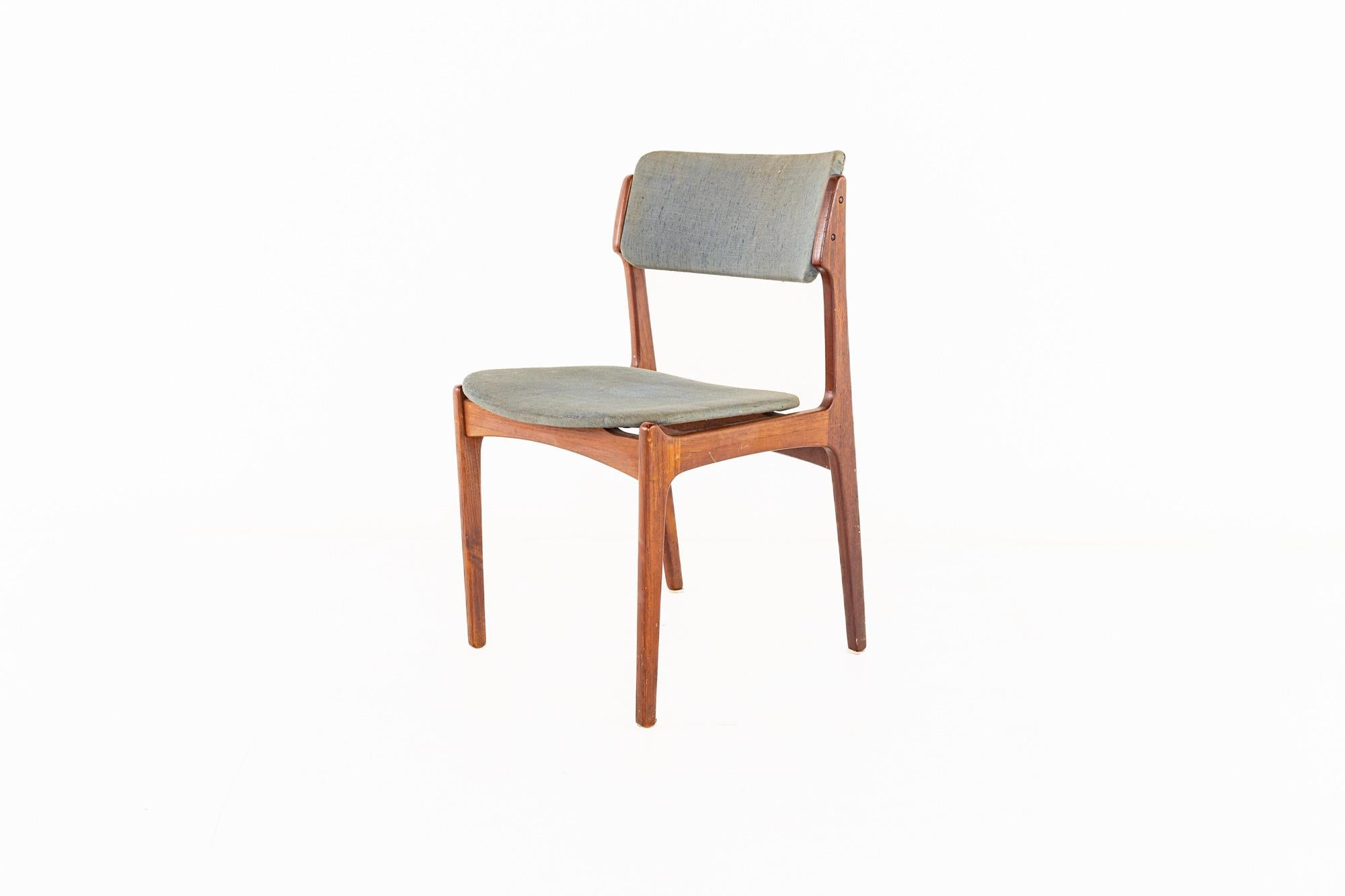 Erik Buch Mid-Century Teak Dining Chairs, Set of 8 8