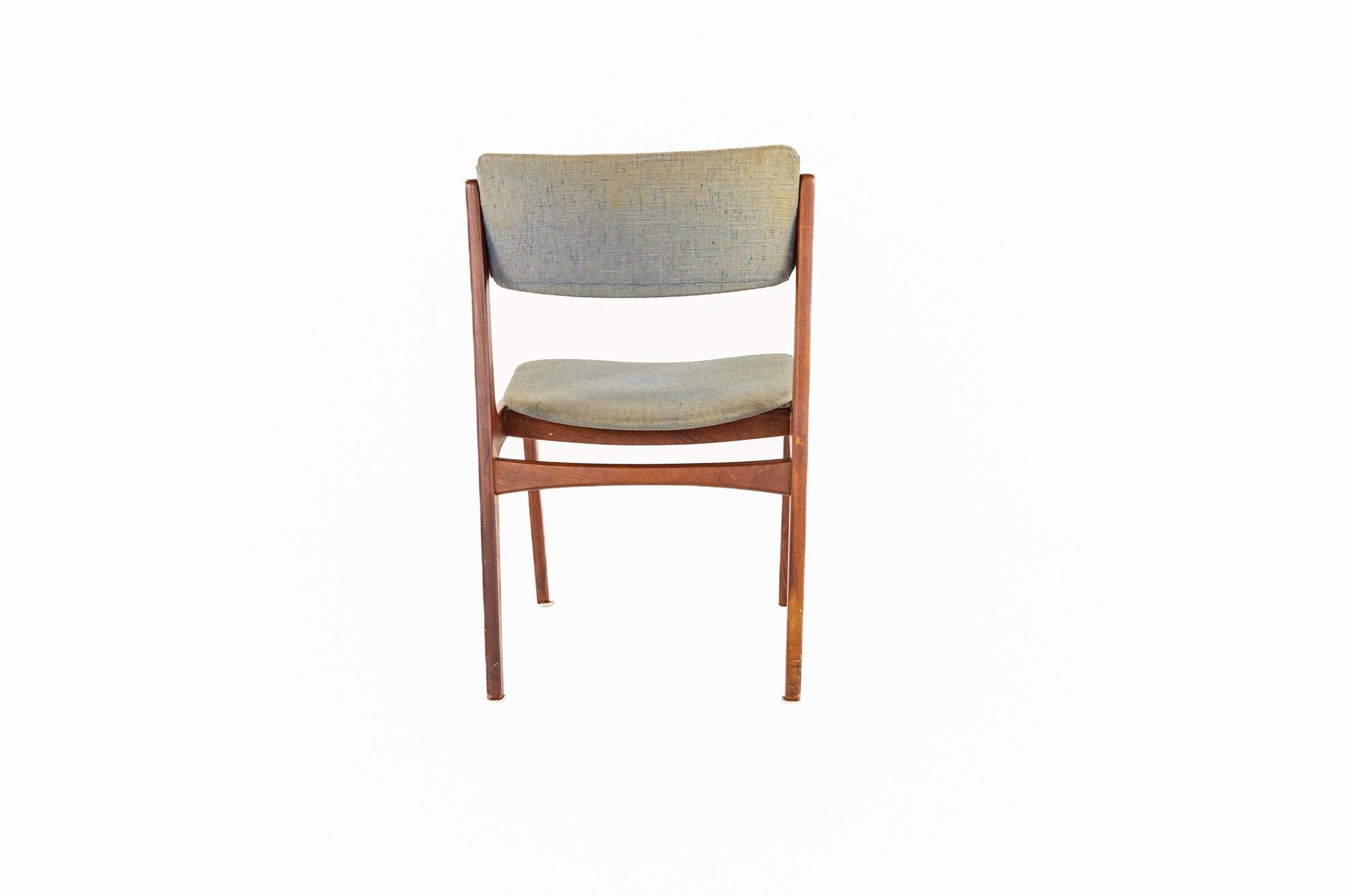 Erik Buch Mid-Century Teak Dining Chairs, Set of 8 10