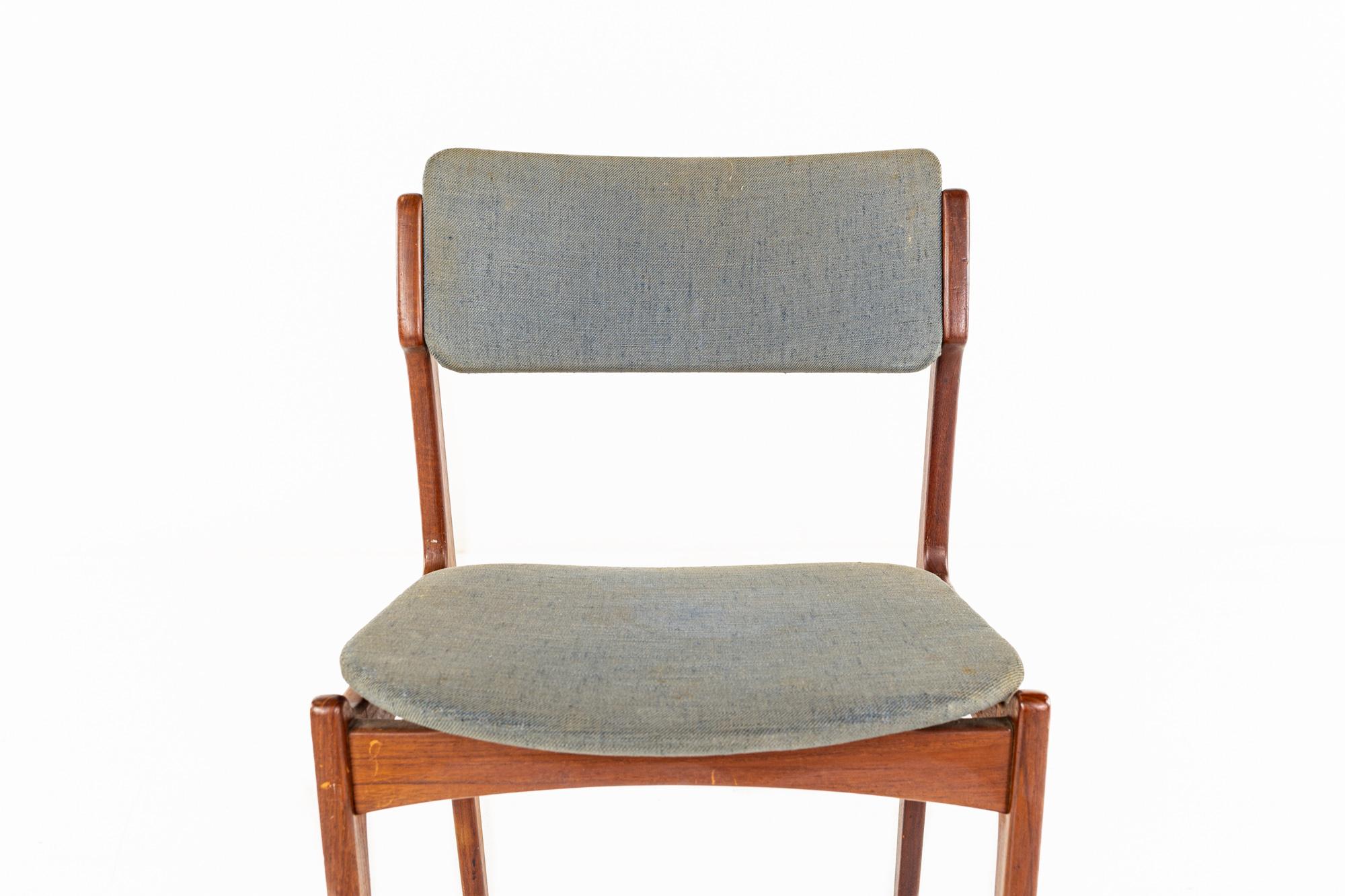 Erik Buch Mid-Century Teak Dining Chairs, Set of 8 12