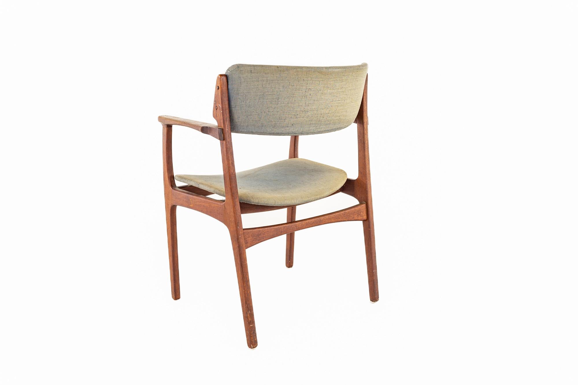 Erik Buch Mid-Century Teak Dining Chairs, Set of 8 2