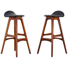 Erik Buch Model 61 Rosewood Barstools