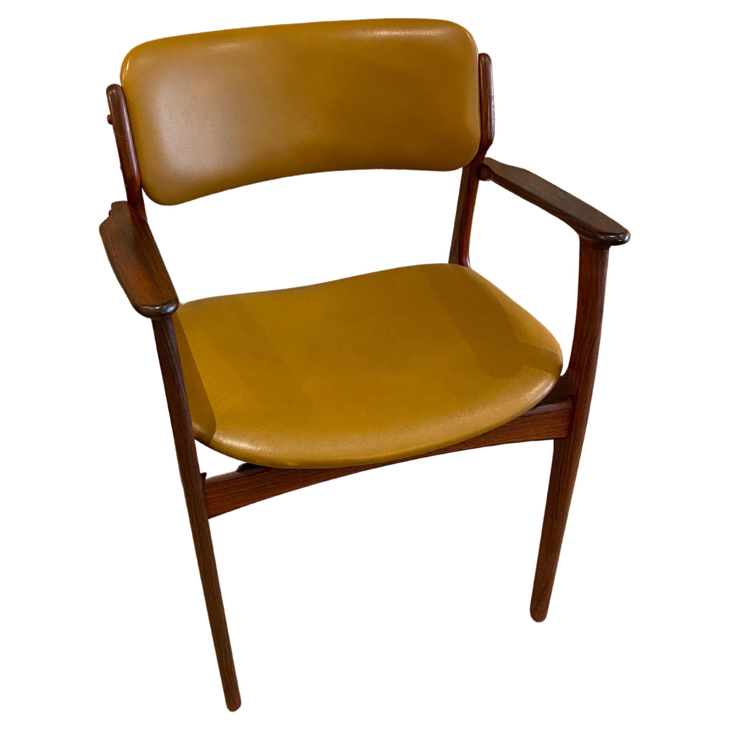 Erik Buch OD50 rosewood and leather chairs - 1950’s