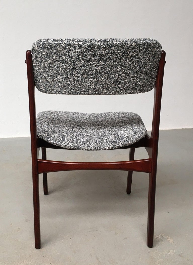 Erik Buch Set of Ten Fully Restored Rosewood Dining Chairs Inc Custom