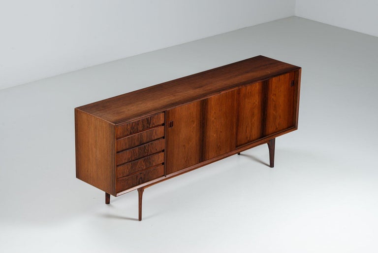 Erik Buch sideboard in rosewood Oddense Mobler Denmark 1960