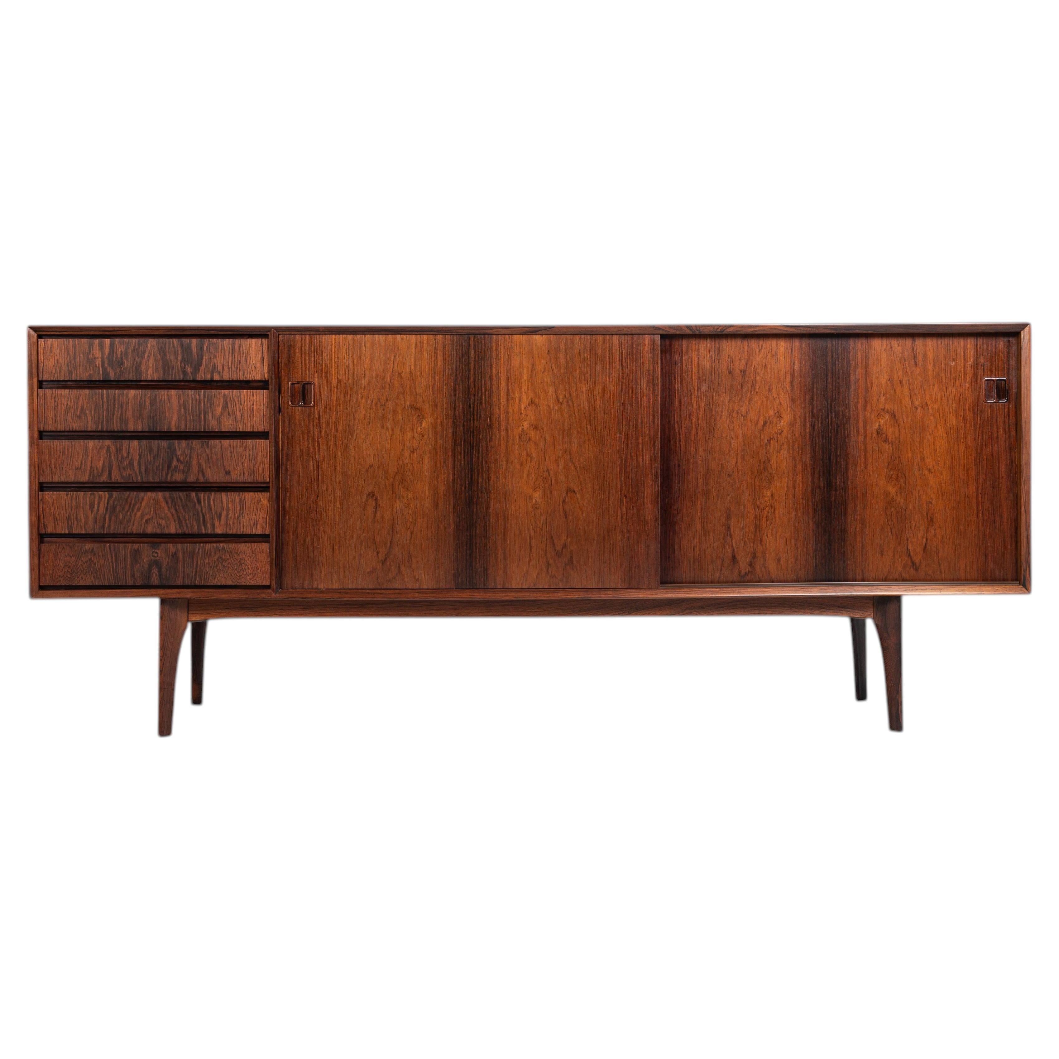 Erik Buch sideboard in rosewood Oddense Mobler Denmark 1960