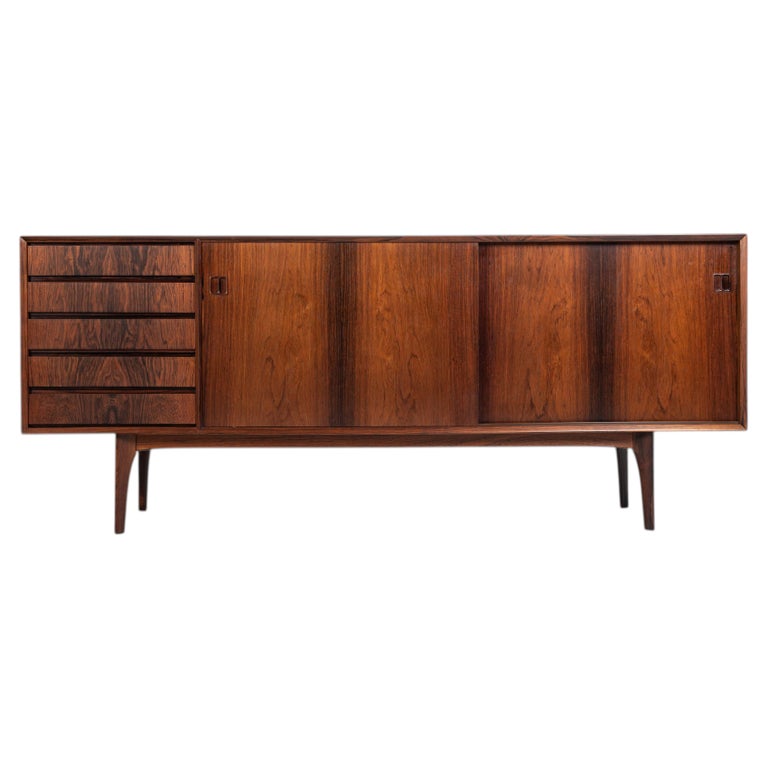 Erik Buch sideboard in rosewood Oddense Mobler Denmark 1960 For Sale at 1stDibs