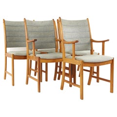 Erik Buch Style Mid Century Danish Teak Dining Chairs, Set of 6