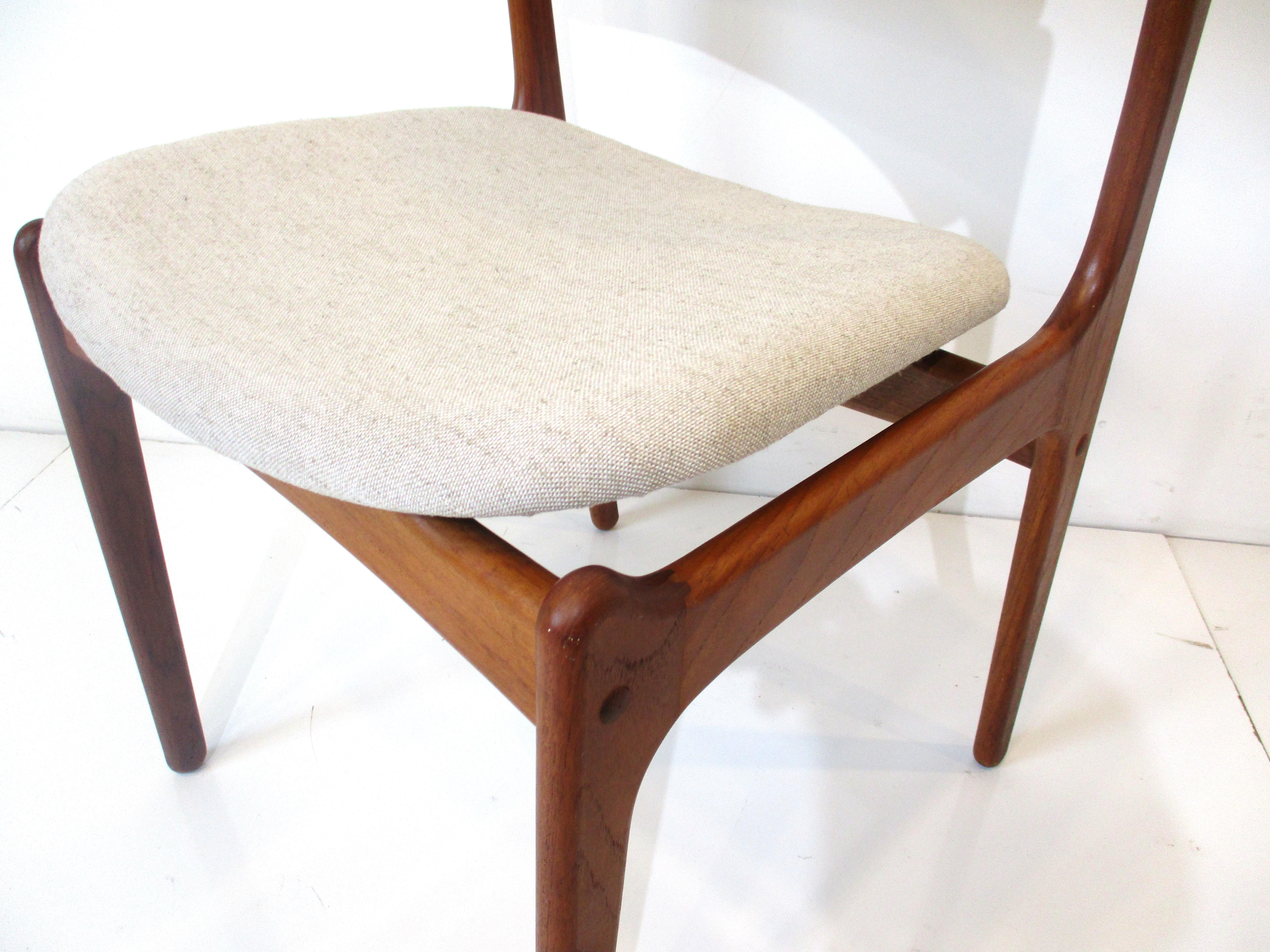 Erik Buch Teak OD-49 Dining Chairs for OD Mobler Denmark 4