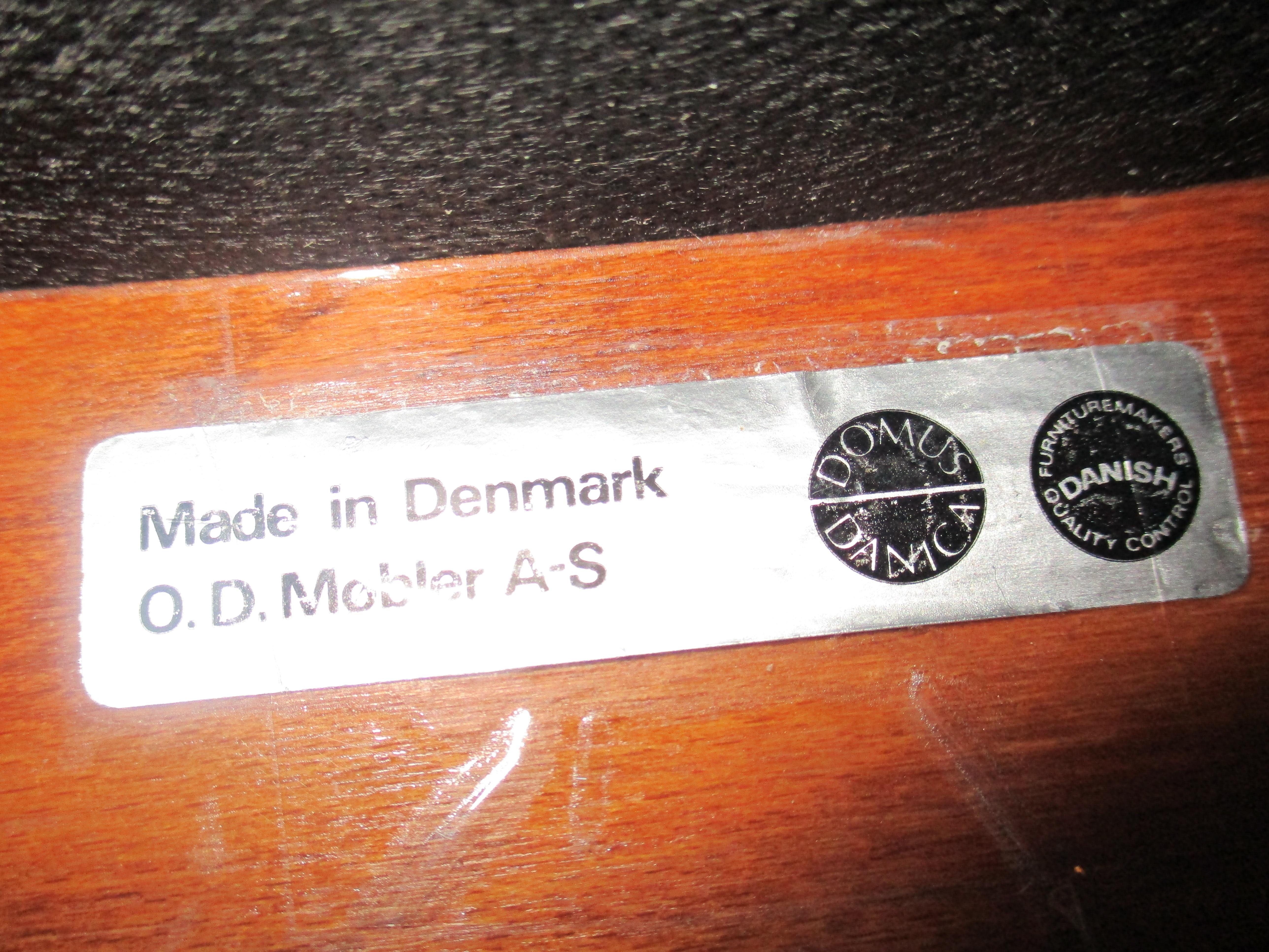 Erik Buch Teak OD-49 Dining Chairs for OD Mobler Denmark 6