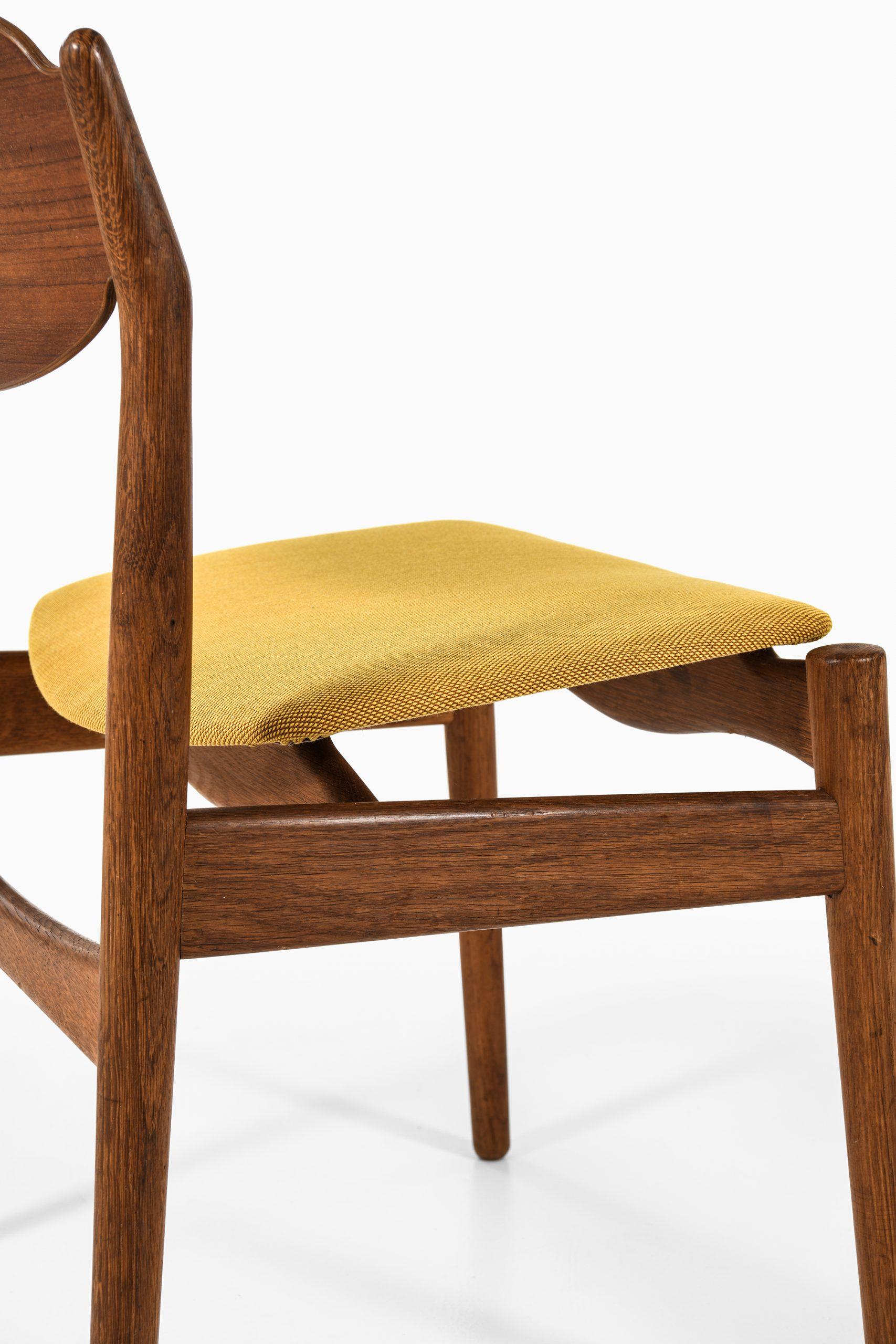 Erik Buck Dining Chairs Produced by Vamo Møbelfabrik in Denmark For Sale 1