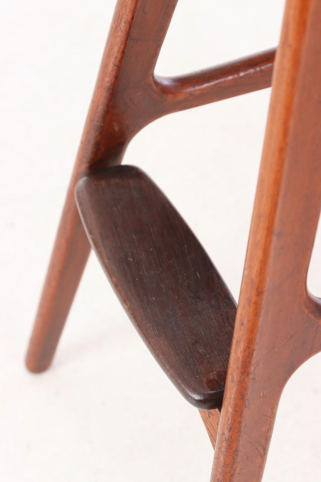 Scandinavian Modern Erik Buck OD61 Bar Stools For Sale