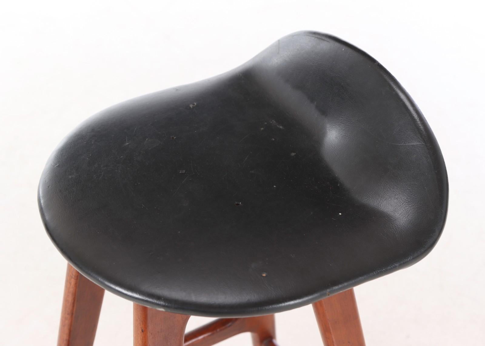 Mid-20th Century Erik Buck OD61 Bar Stools For Sale