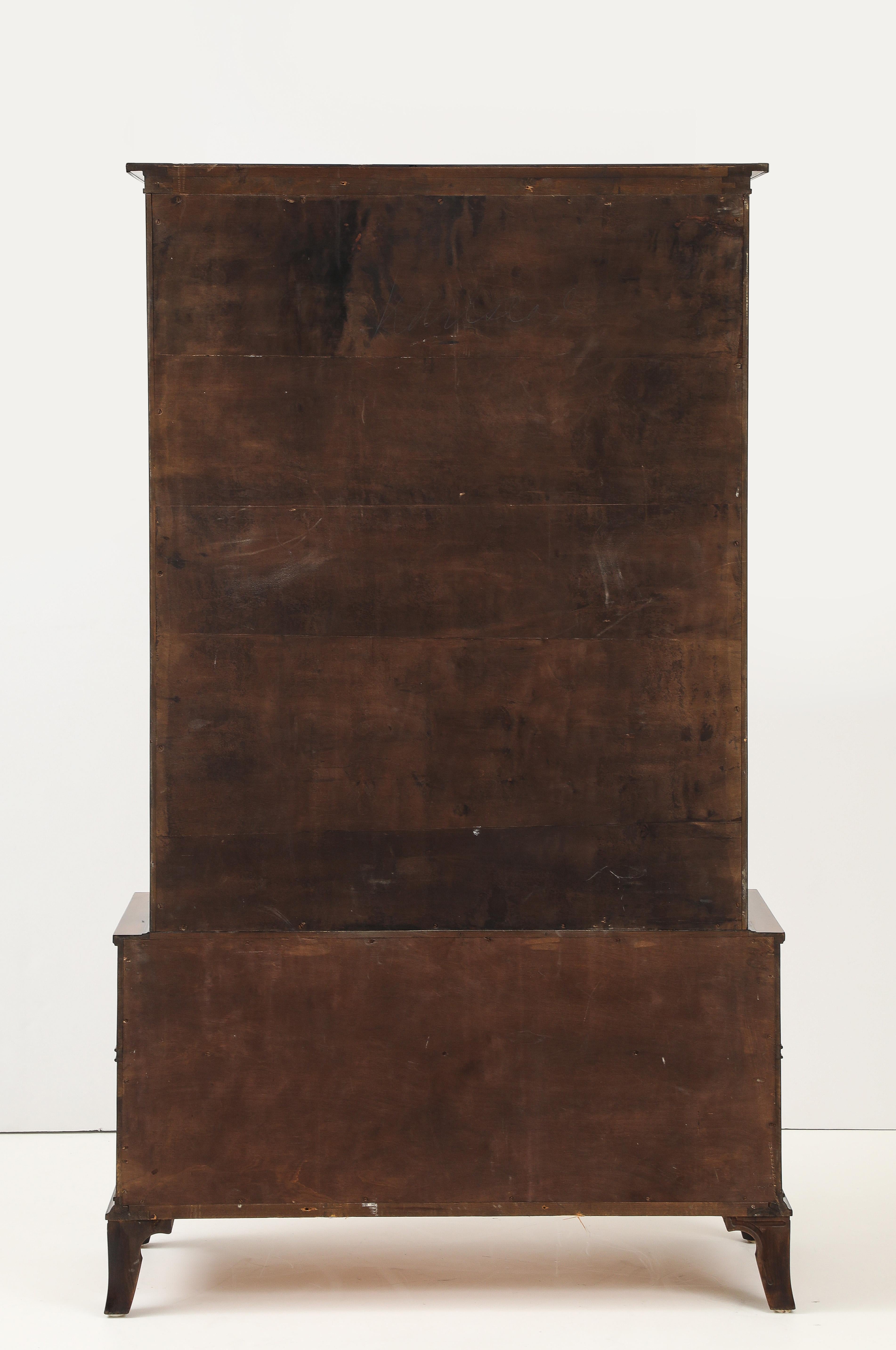 Erik Chambert Birch and Walnut Cabinet. Circa 1920s In Good Condition For Sale In New York, NY