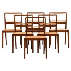 Sillas de comedor Erik Chambert Fabricadas por AB Chamberts Möbelfabrik en Norrköping