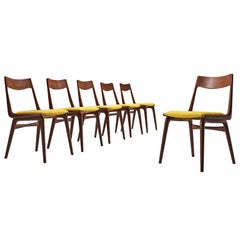 'Boomerang' Chairs in Teak by Alfred Christensen