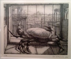 CRAB AT WINDOW