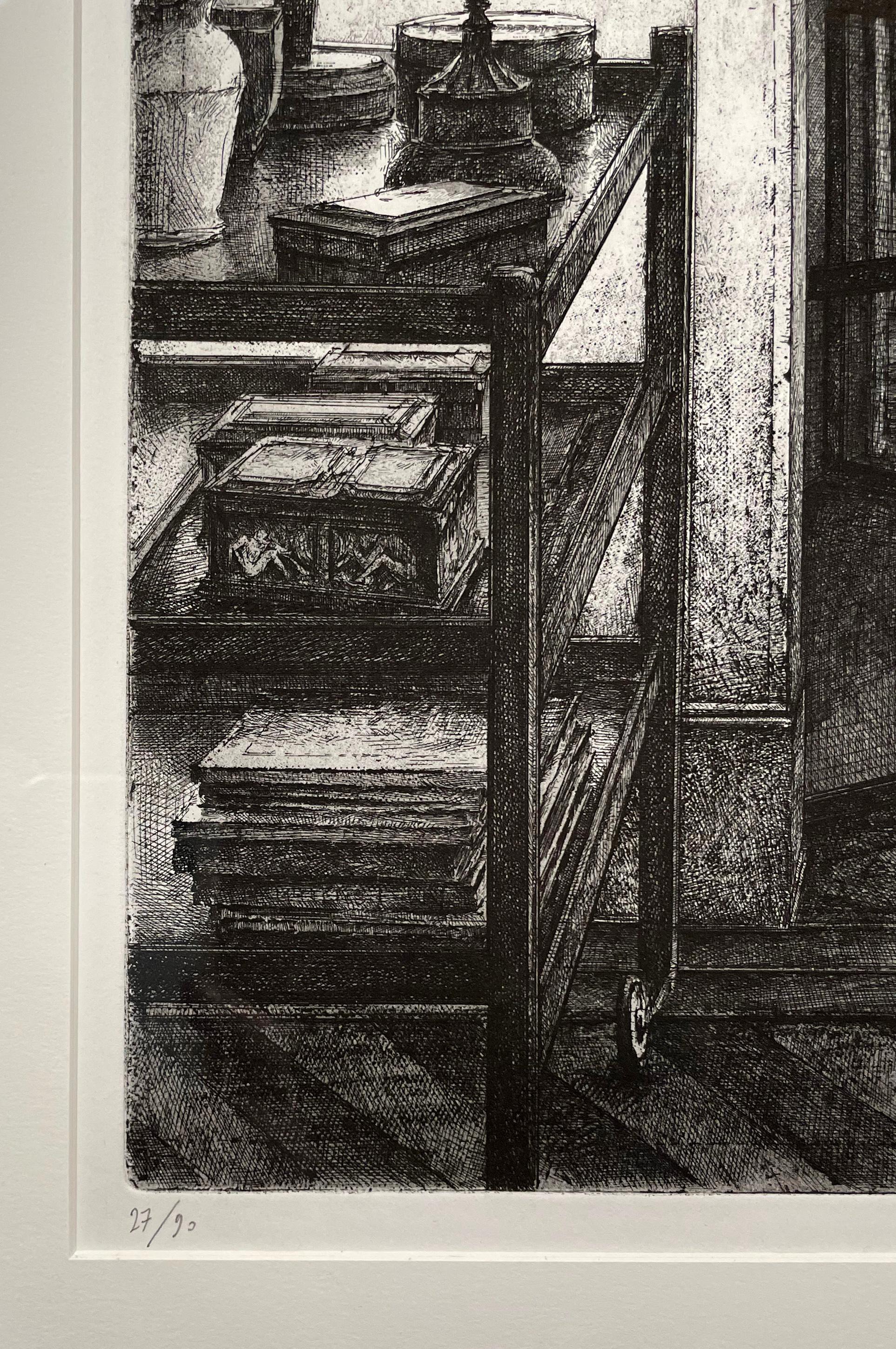 Intérieur à Pressy, von Erik Desmazieres im Angebot 1