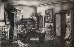 Intérieur à Pressy, par Erik Desmazieres