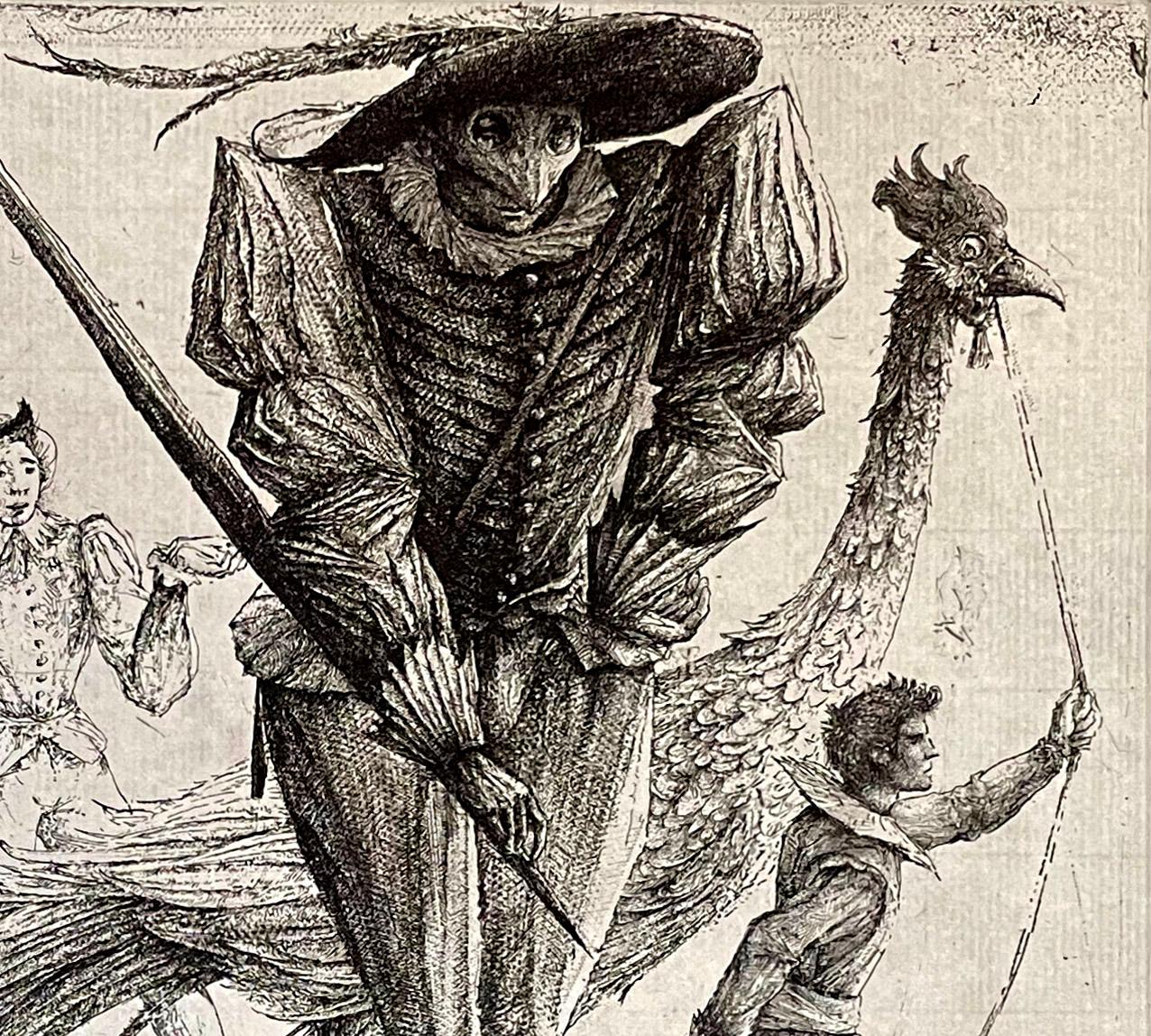 Pantalone - Print by Erik Desmazieres
