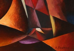 Dúo nº 3, Gran cuadro Art Déco de Erik Freyman