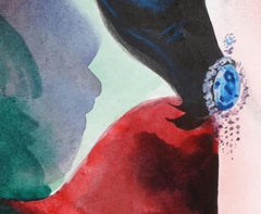 Fashion Lady, Oil Painting by Erik Freyman