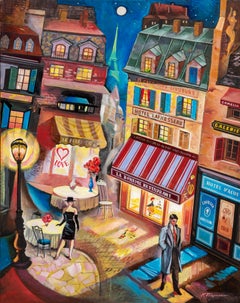 Art Deco Figurative Paintings