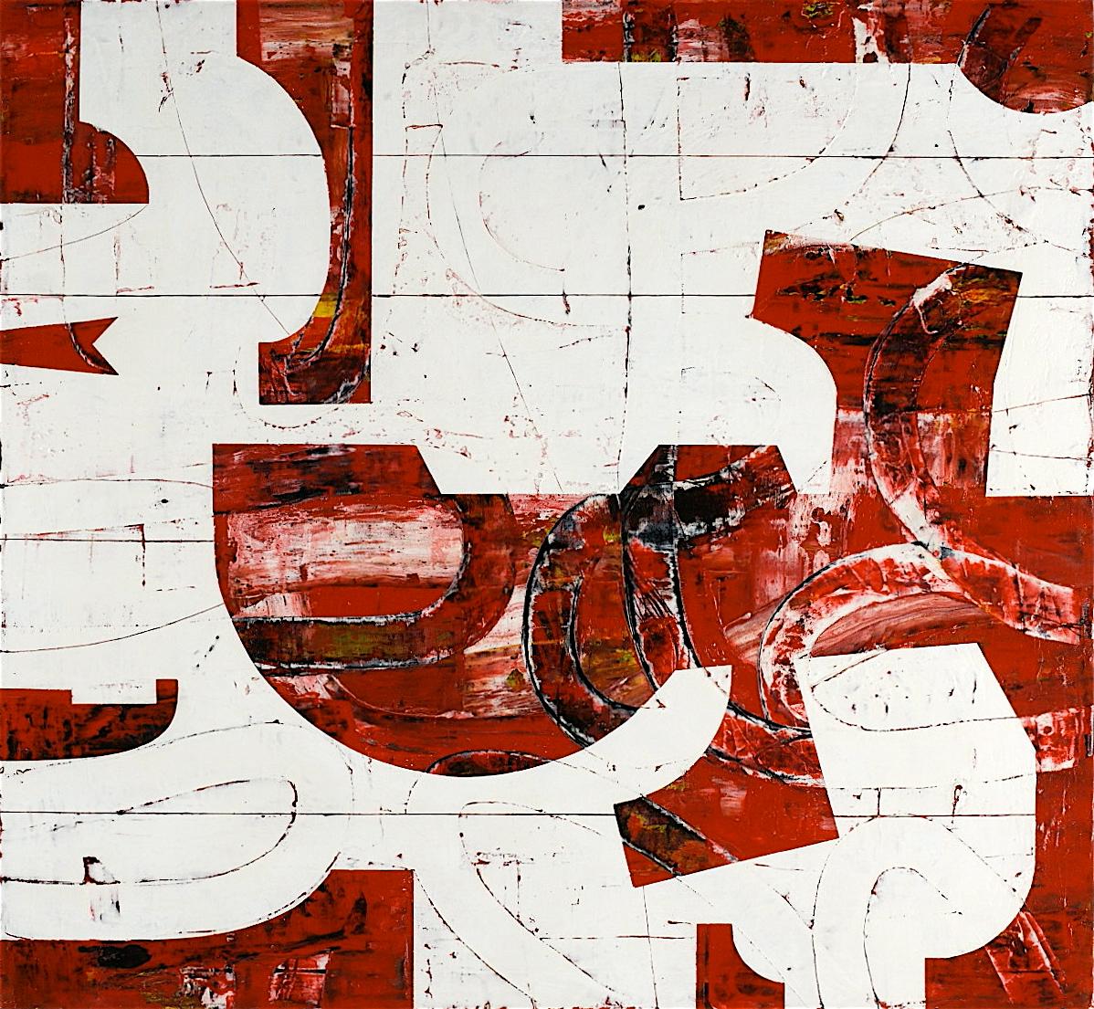 Erik Gonzales Abstract Painting - Titan