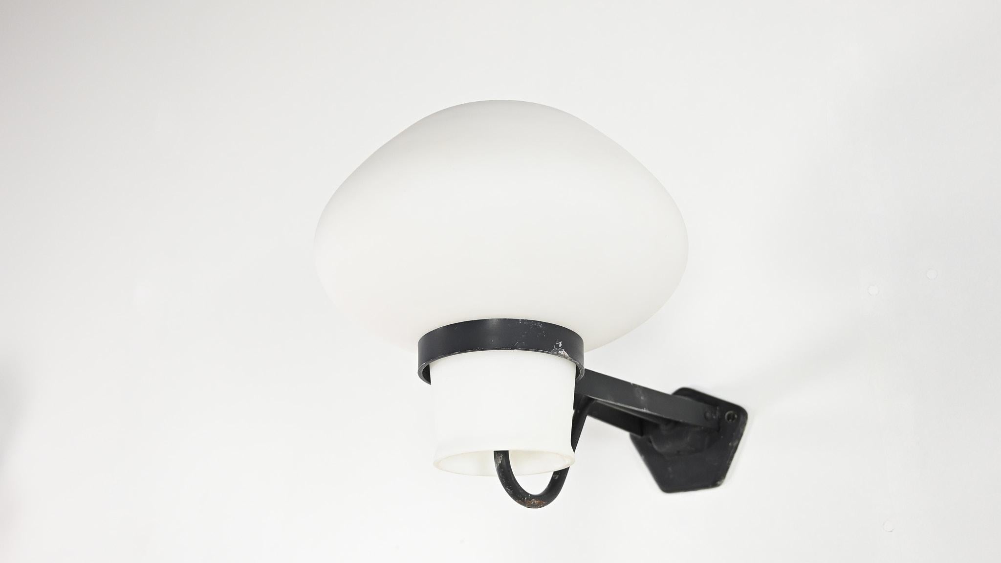 Métal Erik Gunnar Asplund, Lights GA9 pour ASEA, Suède, années 1940 en vente