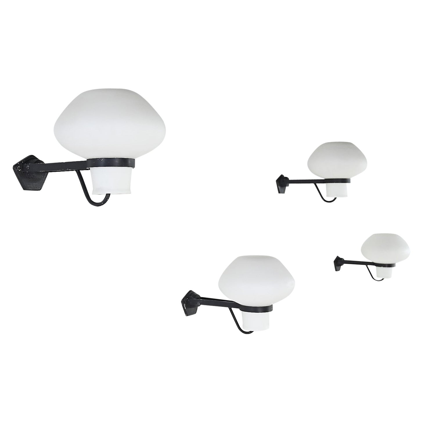Erik Gunnar Asplund, “GA9” Wall Lights for ASEA, Sweden 1940s