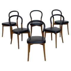 Erik Gunnar Asplund set of six "501 Göteborg" chairs for Cassina, Italy, 1983