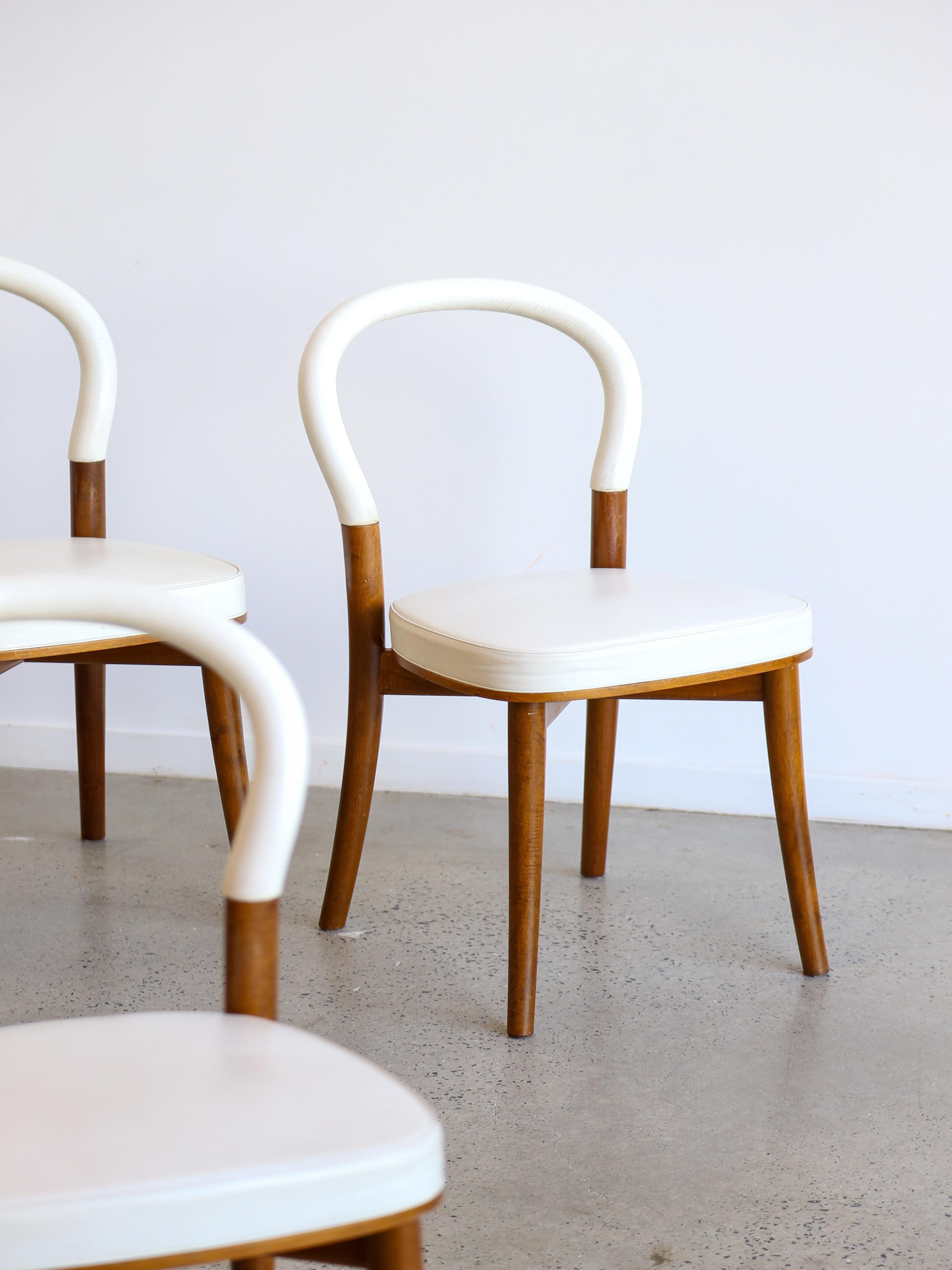 Mid-Century Modern Erik Gunnar Asplund ensemble de six chaises de salle à manger 