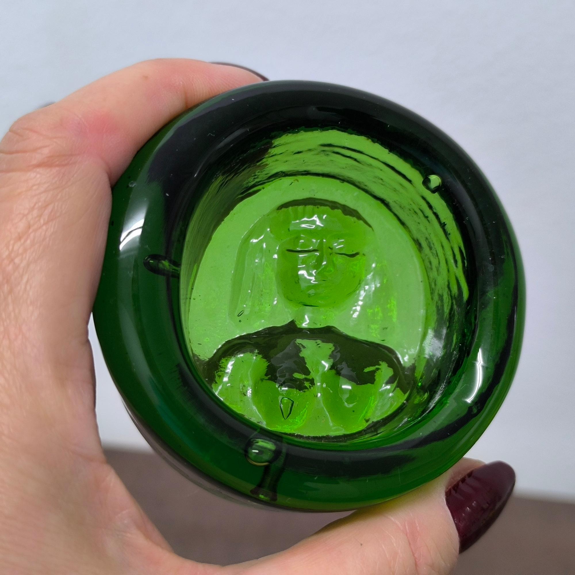 Medaglioni in vetro artistico di Erik Höglund - Posacenere o fermacarte scultorei, Svezia in vendita 2