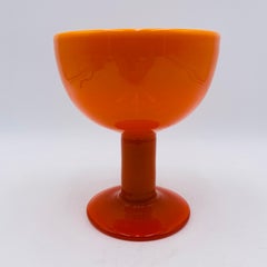 Erik Höglund Art Glass Vase Footed Bowl Sweden 1960s