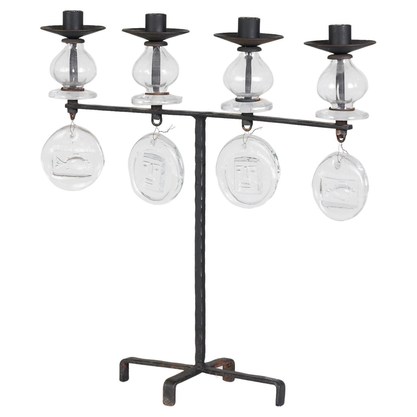 Erik Hoglund Candelabra for Boda Nova & Axel Stromberg Ironworks