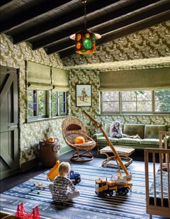 Erik Hoglund Pendelleuchte aus Kupfer und mundgeblasenem Glas, Ateljé Lyktan, Schweden, 1960er Jahre